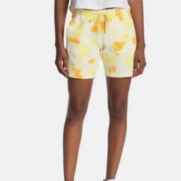 Z By Zella Womens Tie-Dye Drawstring Yellow - Picture 1 of 10